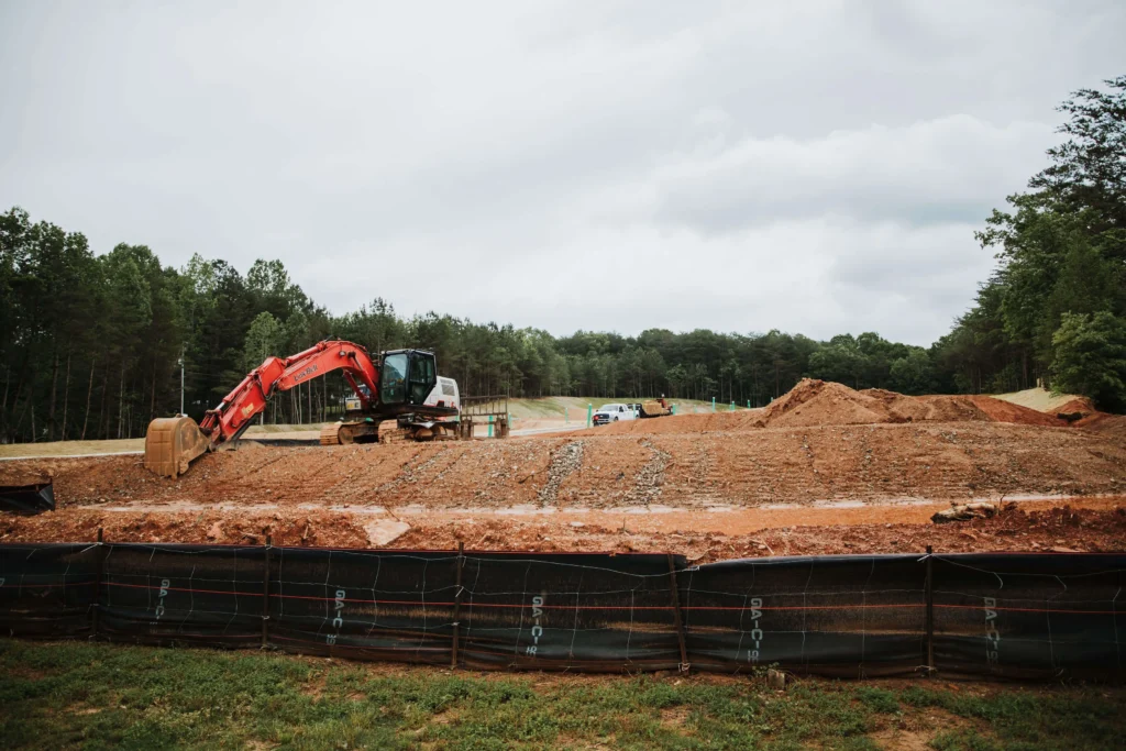 Excavating contractor
